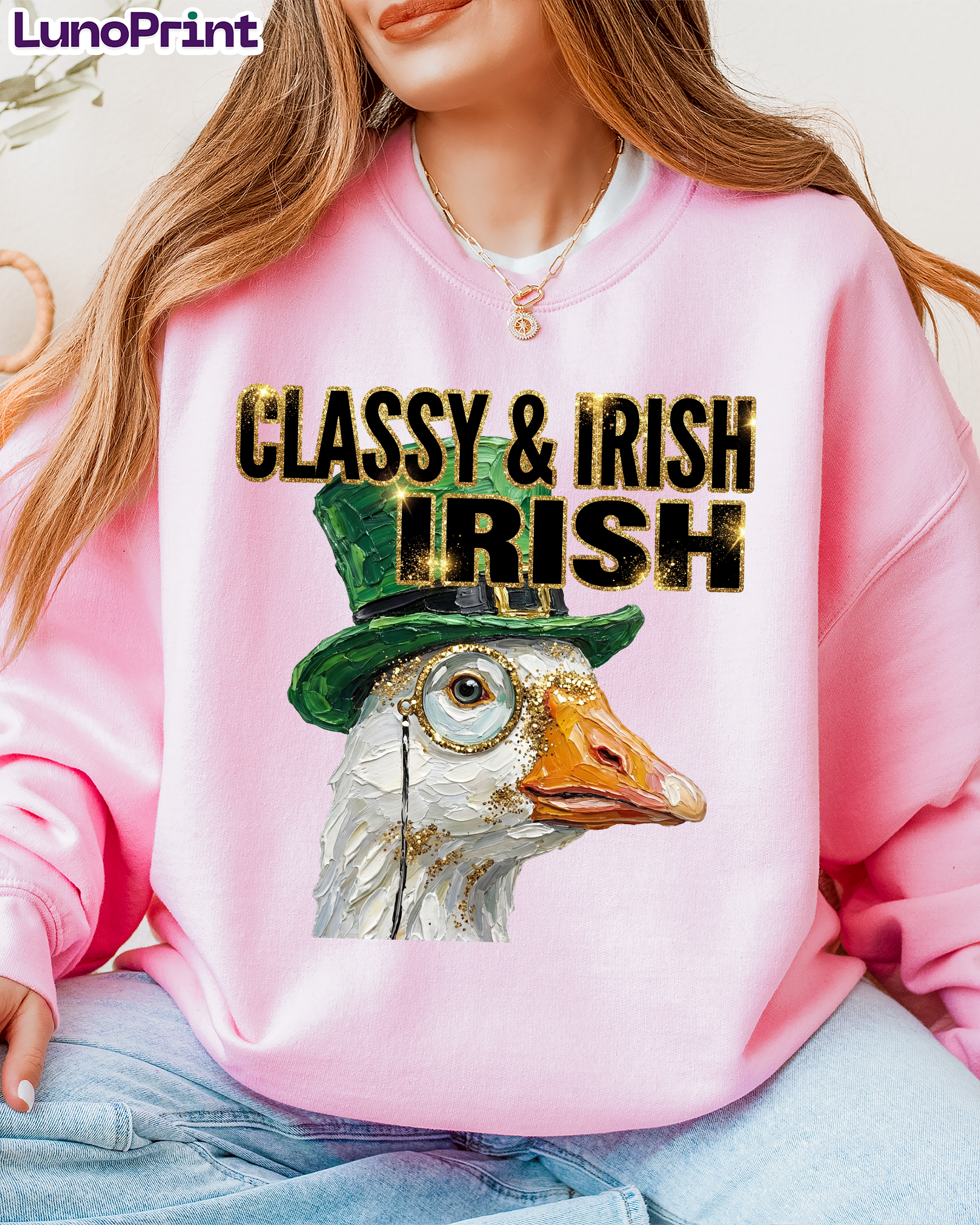 St. Patrick’s Day DTF transfer 1107