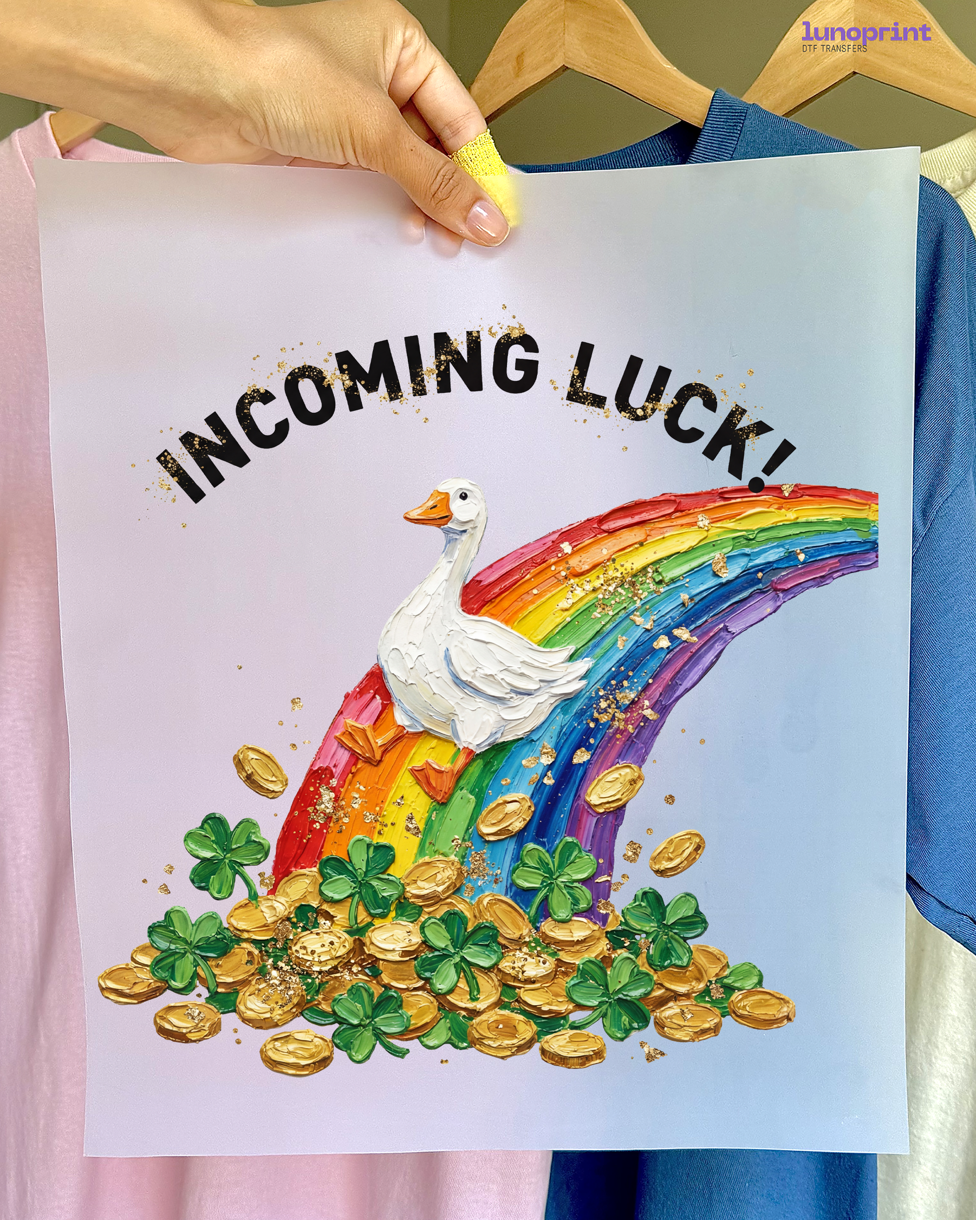 St. Patrick’s Day DTF transfer 1108