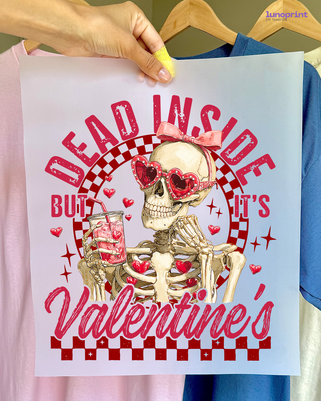 Valentine's Day DTF Transfer 1112