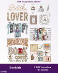 Book Lovers DTF Gang Sheet
