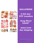 Halloween DTF Gang Sheet