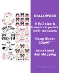 Halloween DTF Gang Sheet
