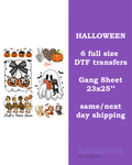 Halloween DTF Gang Sheet