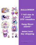 Halloween DTF Gang Sheet