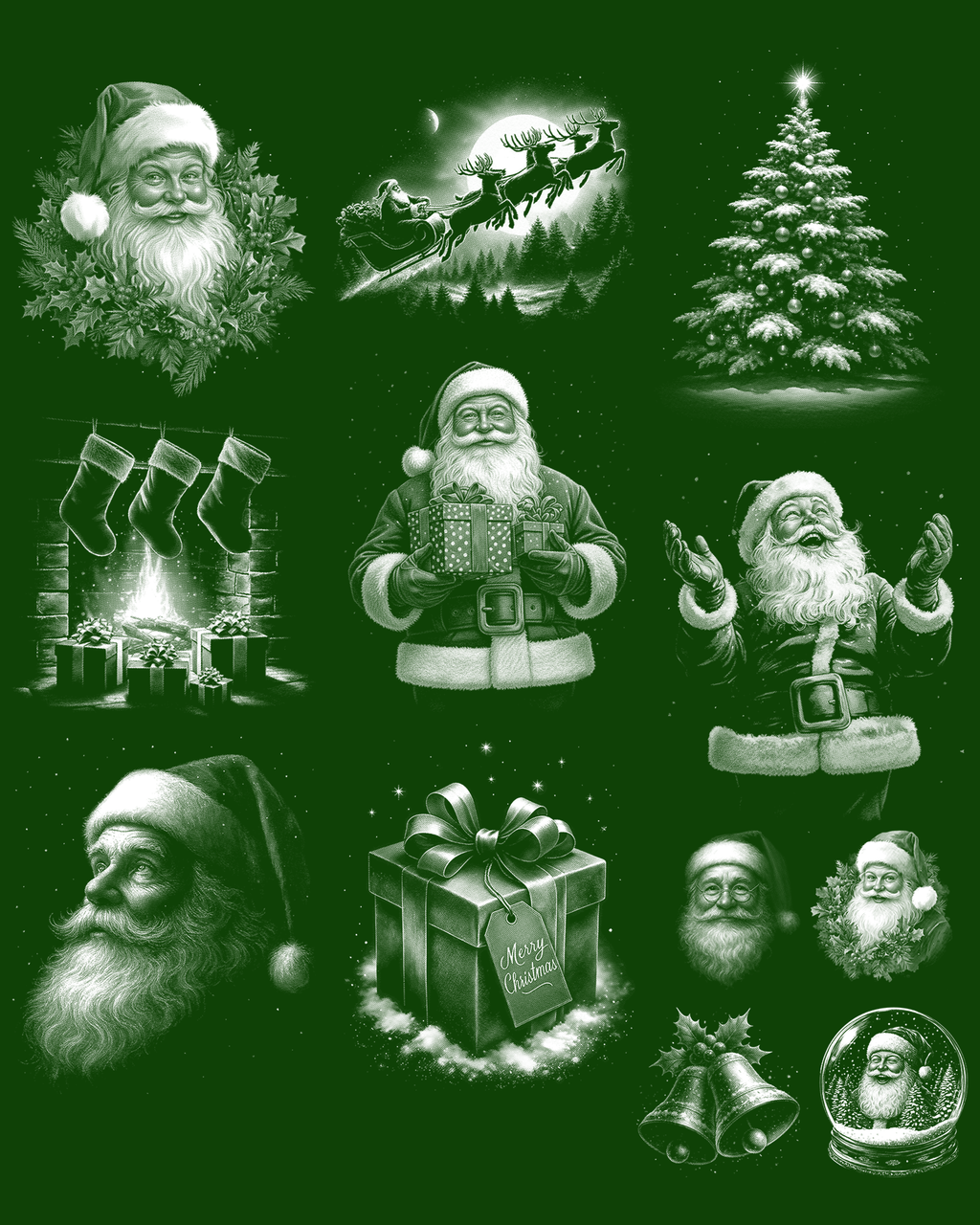 Christmas DTF Gang Sheet