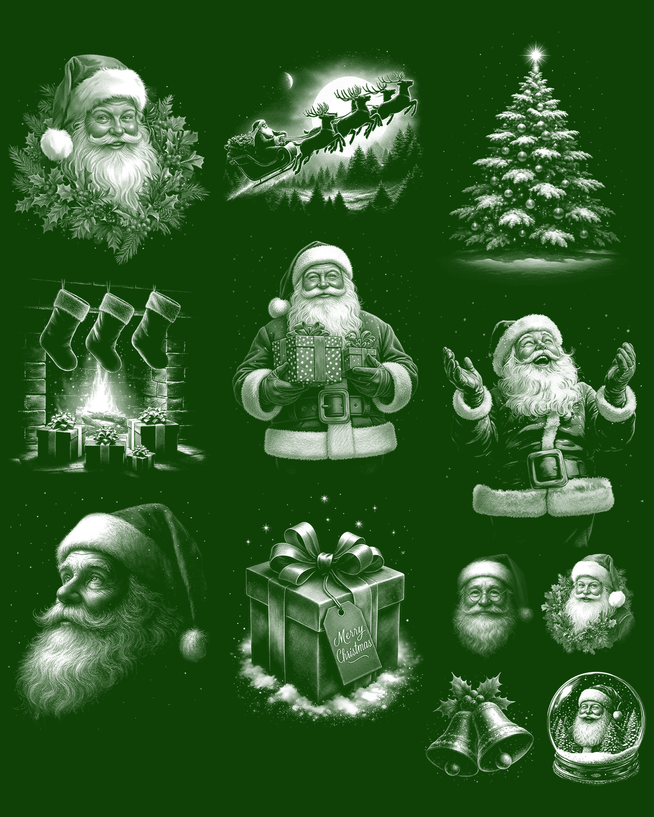 Christmas DTF Gang Sheet