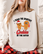 Christmas Teacher DTF Gang Sheet