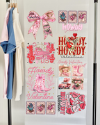 Howdy Valentine's Day DTF Gang Sheet