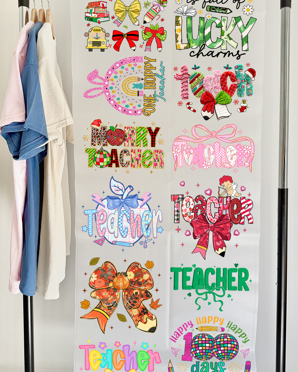 Teacher DTF Gang Sheet