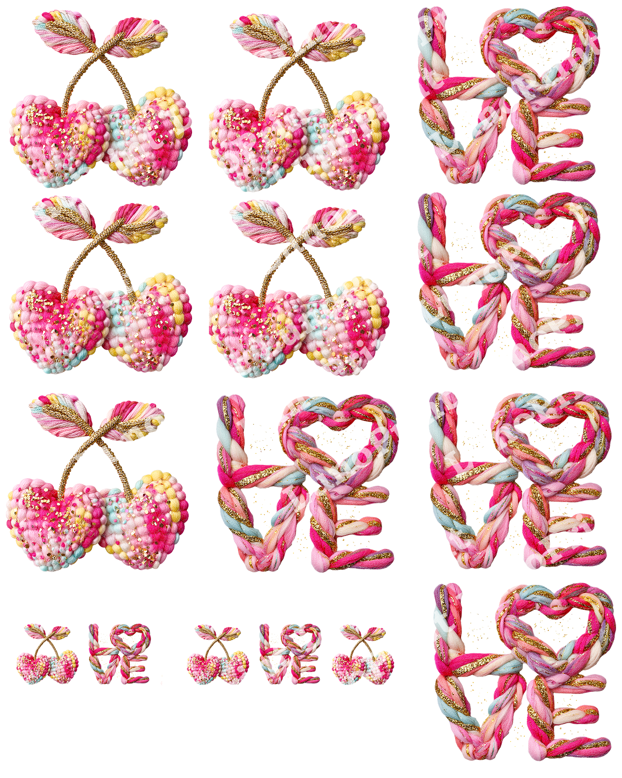 Valentine's Day DTF Gang Sheet