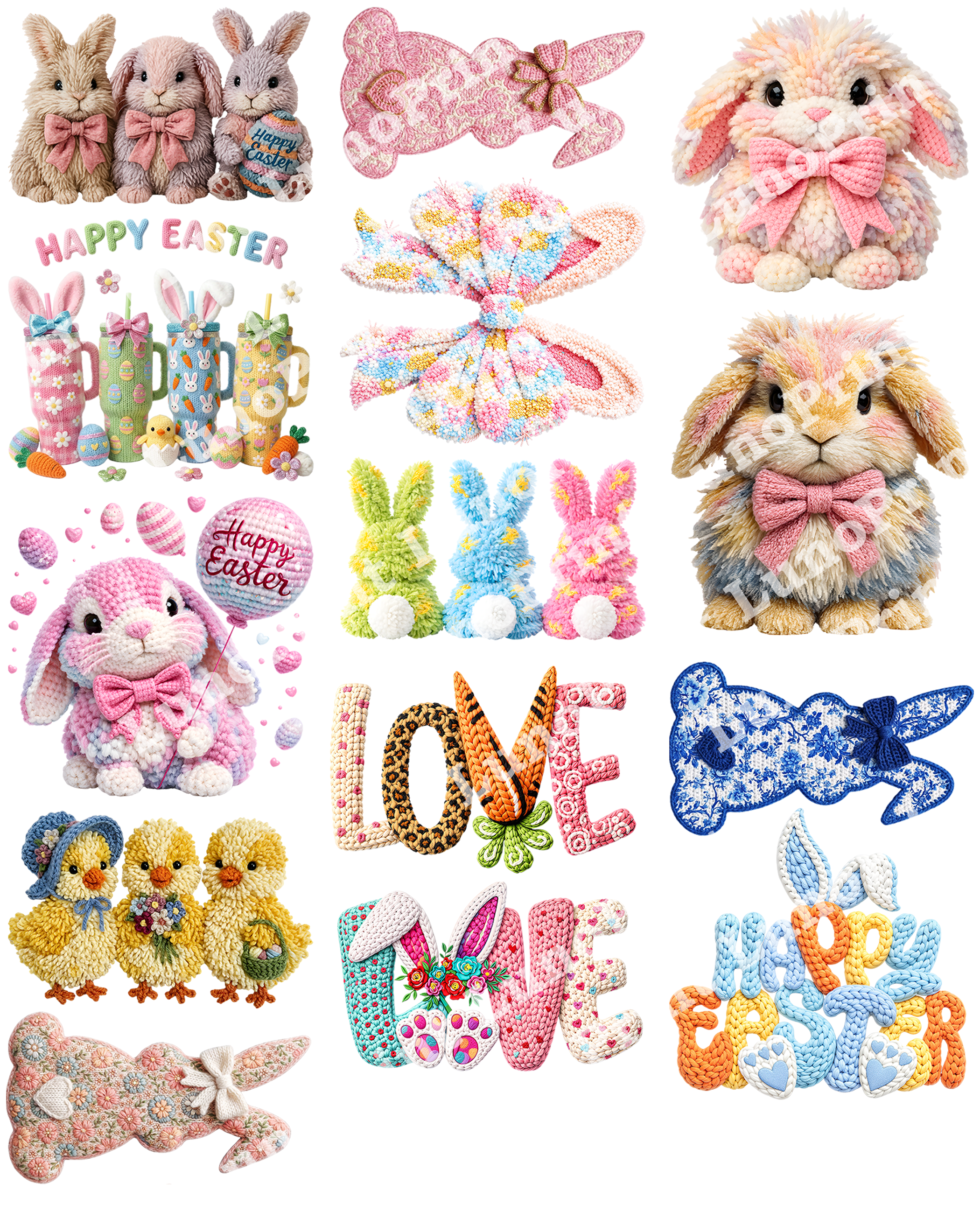 Easter DTF Gang Sheet