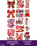 Youth Valentine's Day DTF Gang Sheet