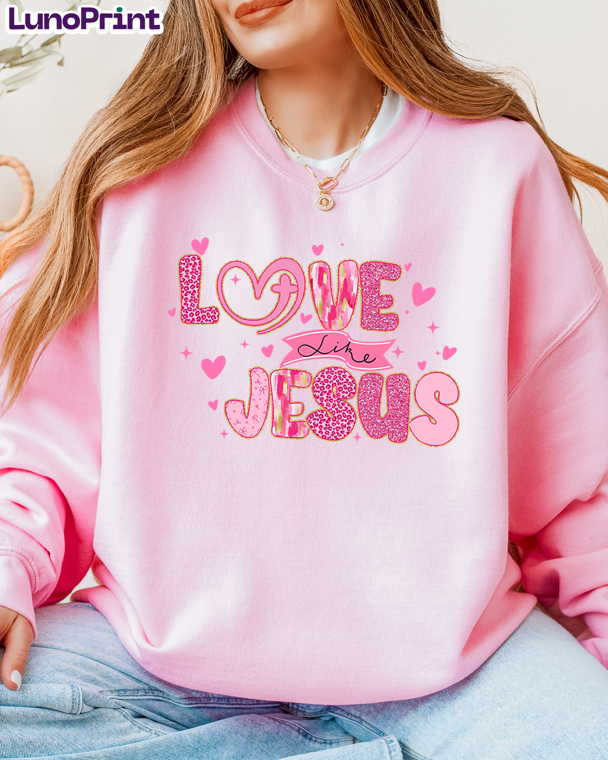 Christian Valentine's Day DTF Gang Sheet