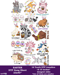 Easter DTF Gang Sheet For Youth