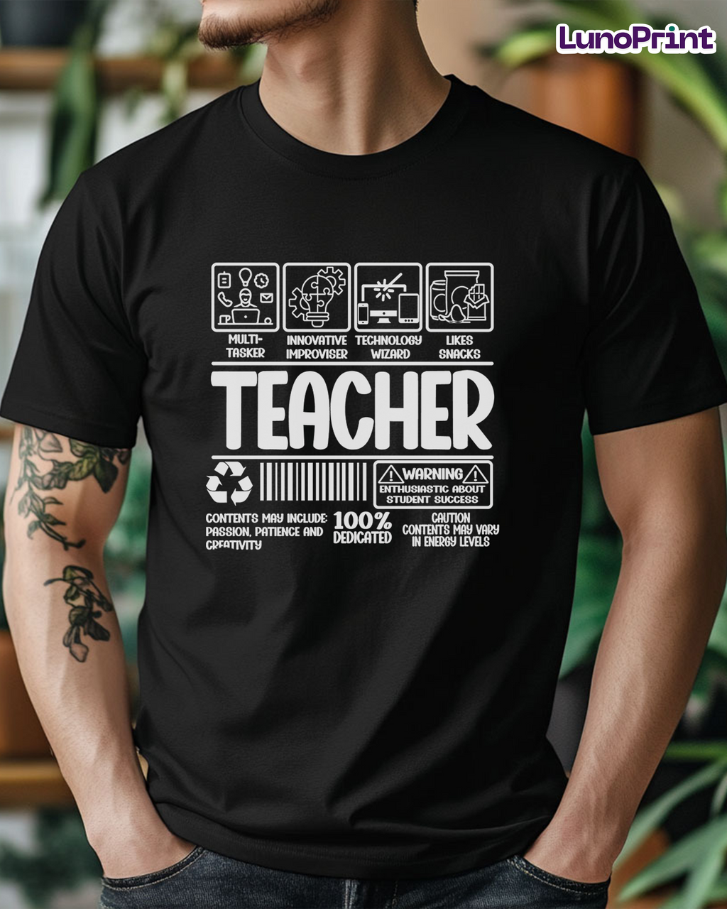 Male Teacher DTF Gang Sheet