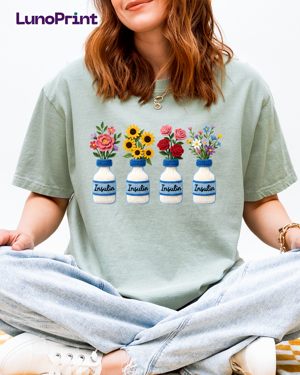 Diabetes Awareness Adult DTF Gang Sheet