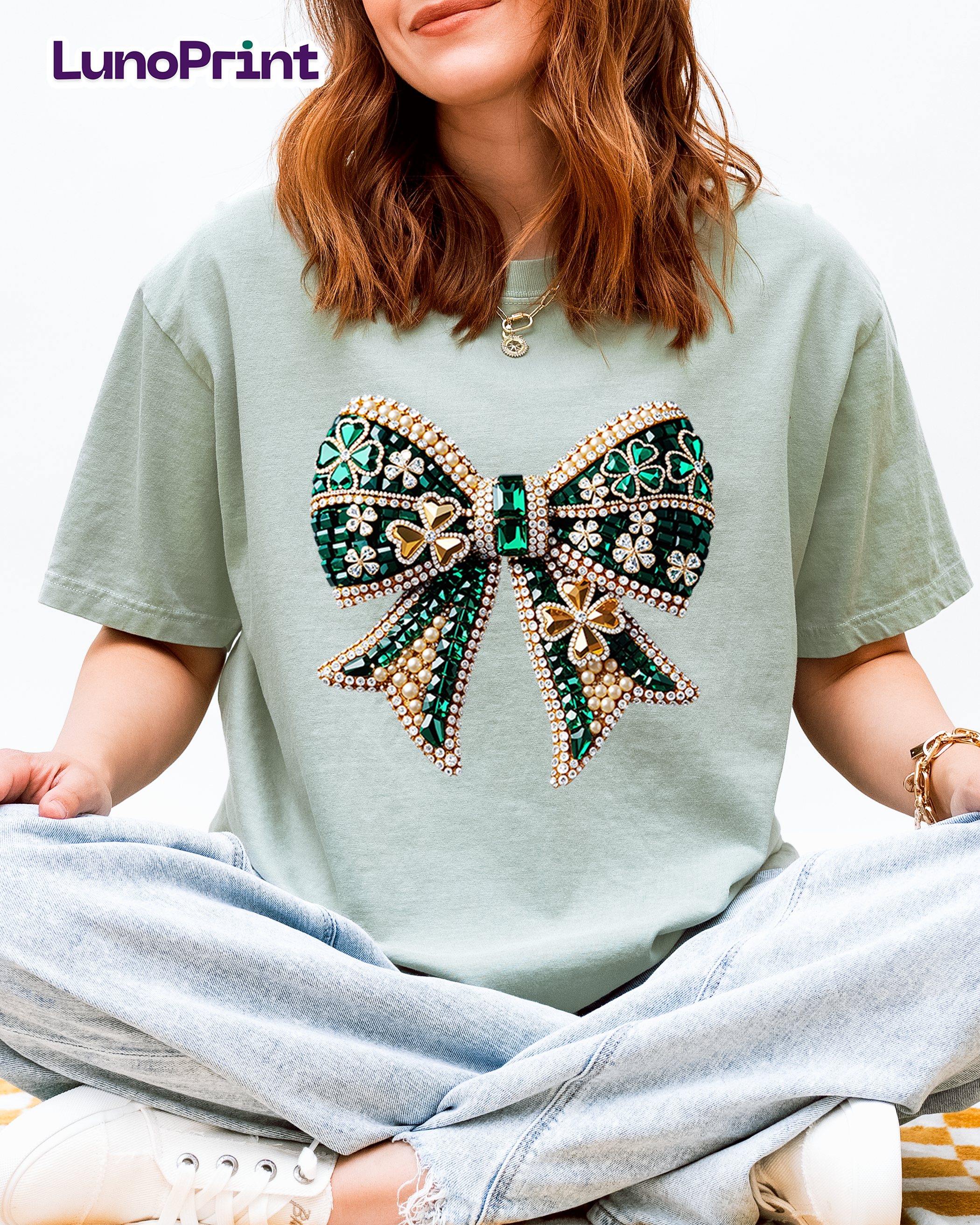 Rhinestone St. Patrick's Day DTF Gang Sheet