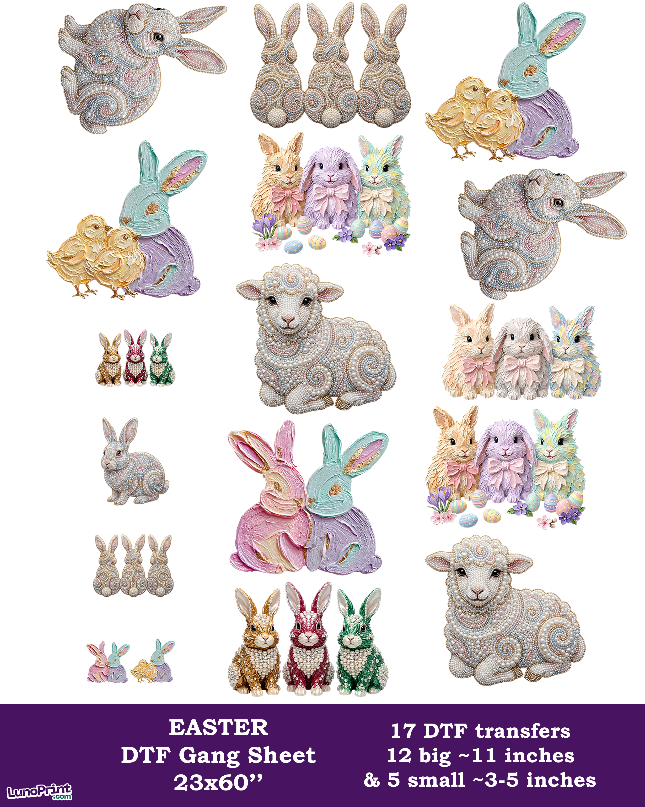 Easter DTF Gang Sheet