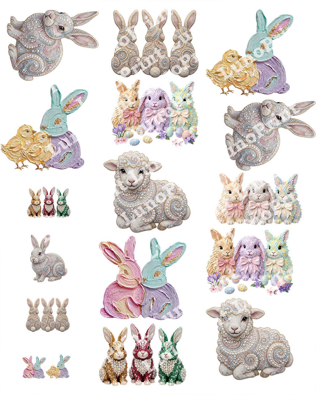 Easter DTF Gang Sheet