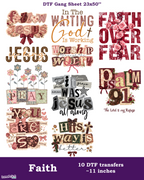 Faith DTF Gang Sheet