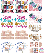 Faith DTF Gang Sheet