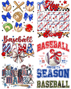 Baseball DTF Gang Sheet