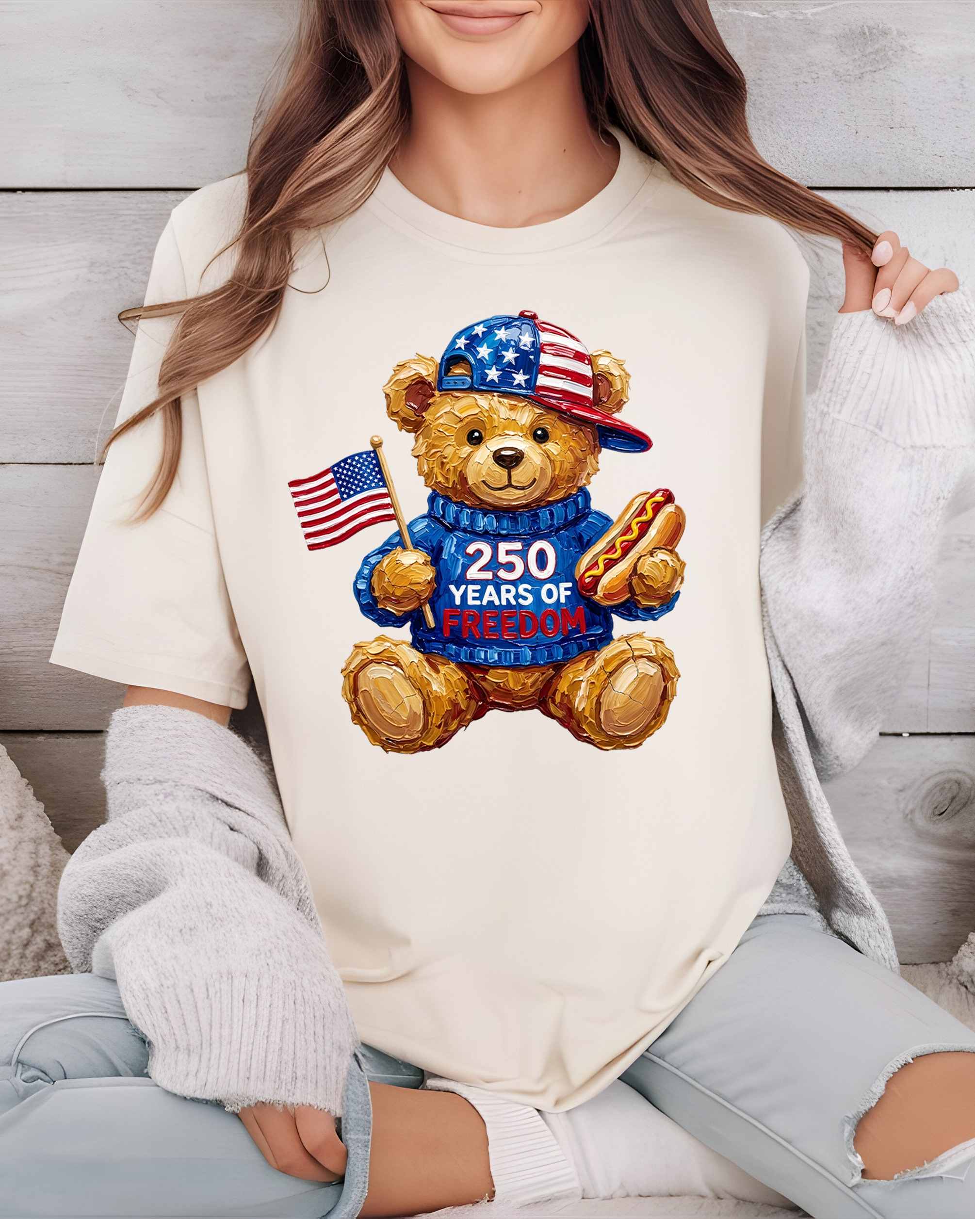 Faux Rhinestone USA DTF Gang Sheet