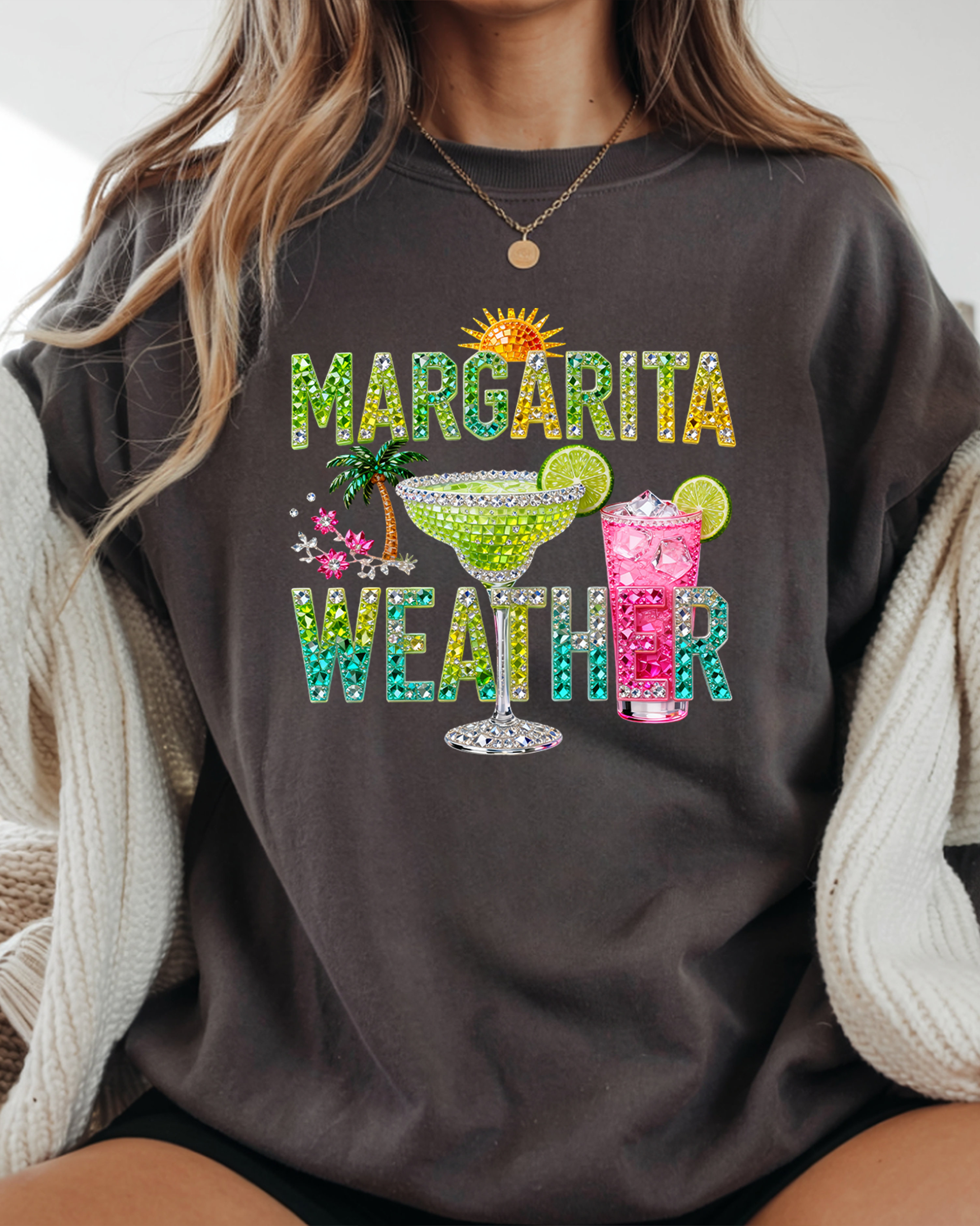 Faux Rhinestone Summer DTF Gang Sheet