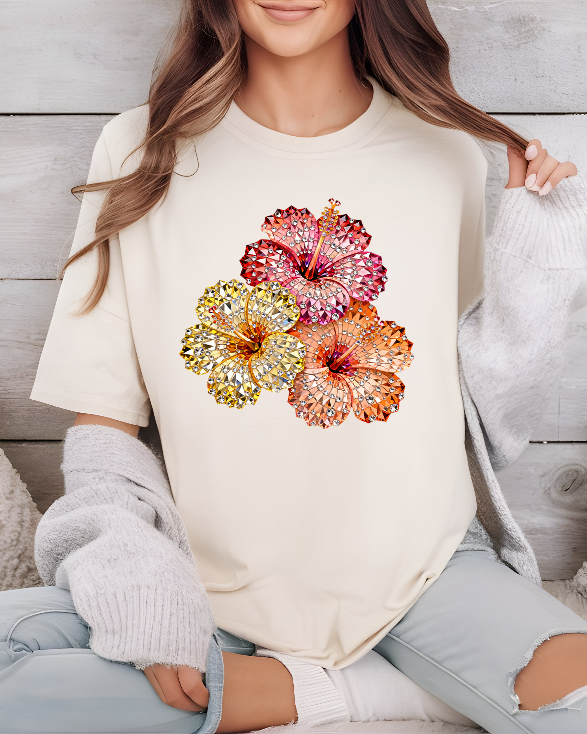 Faux Rhinestone Summer DTF Gang Sheet