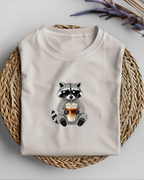 Faux Rhinestone Summer Raccoon DTF Gang Sheet