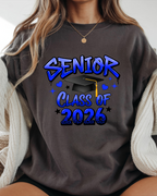 Senior 2026 DTF Gang Sheet. Ready To Press Heat Transfers