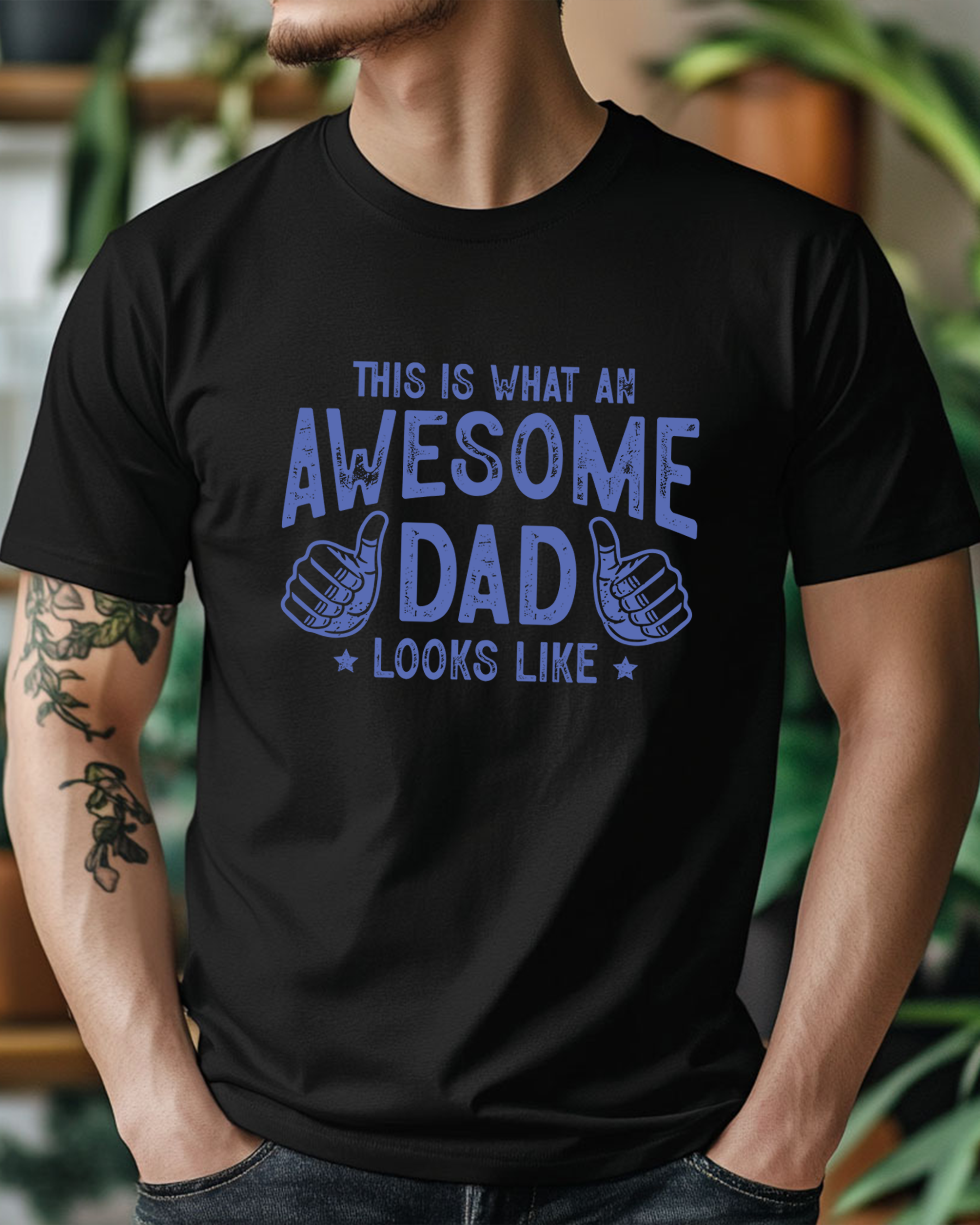 Funny Fathers Day DTF Gang Sheet, 23x38 in. Dad Heat transfers