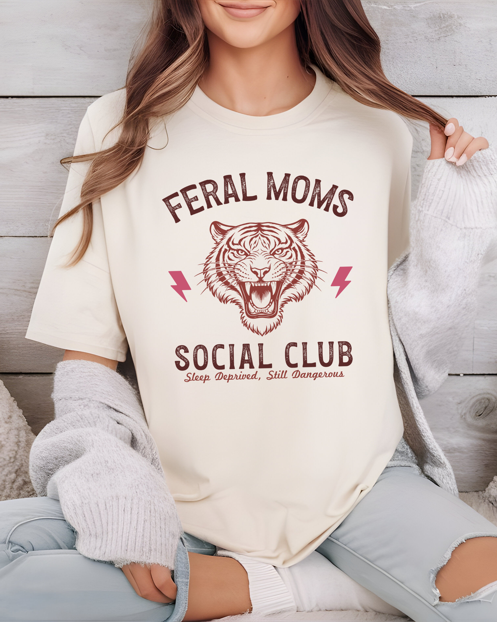 Feral Mama DTF Gang Sheet, 23x30 in. Mother's Day Heat transfers