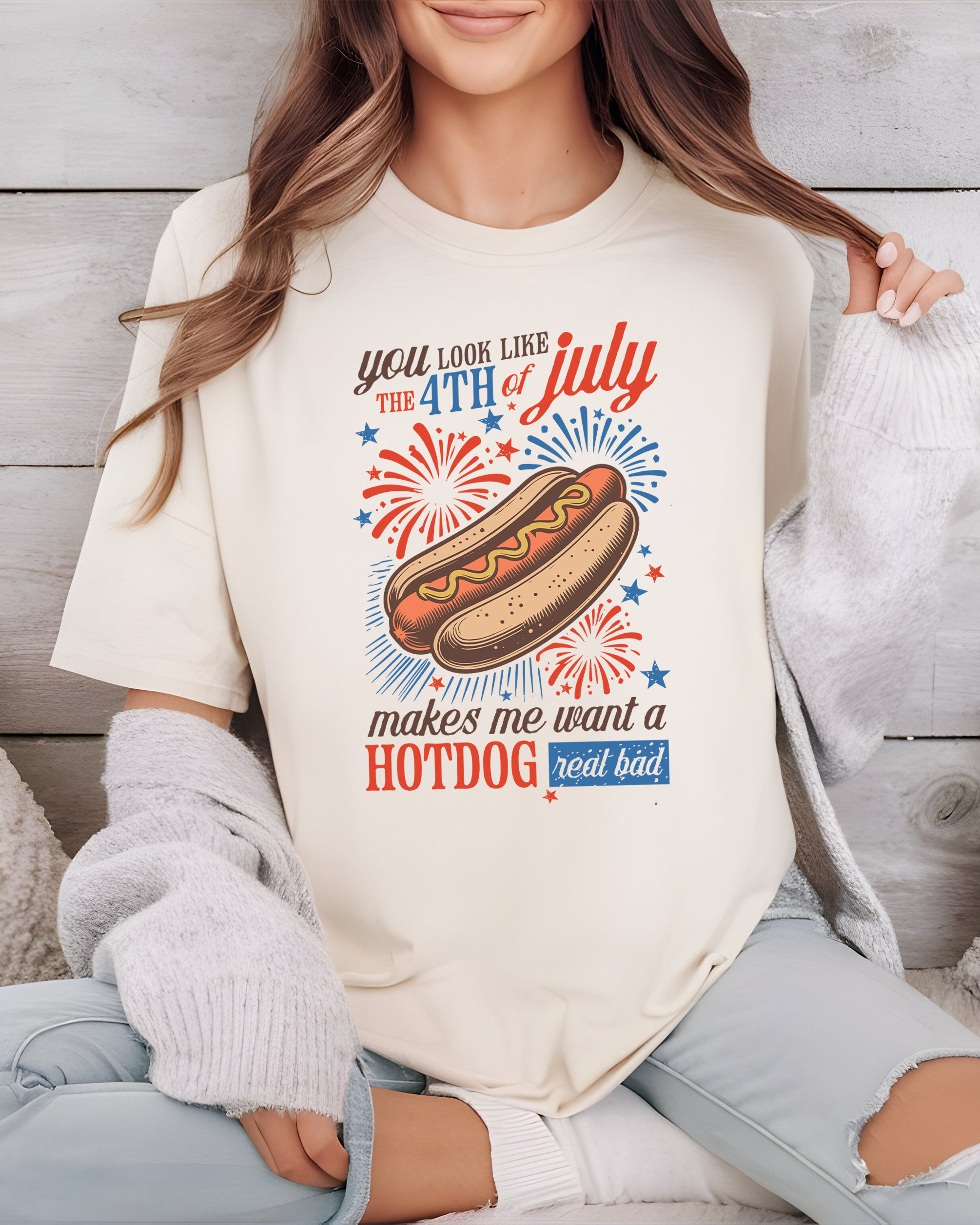 4th of July DTF Gang Sheet, 23x40 in. Vintage USA Heat transfers