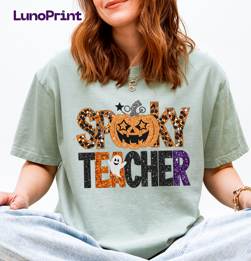Teacher DTF Gang Sheet, 23x60 in. Ready to Press Heat transfers