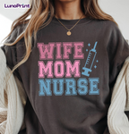 Nurse DTF Gang Sheet, 23x60 in. Ready to Press Heat transfers