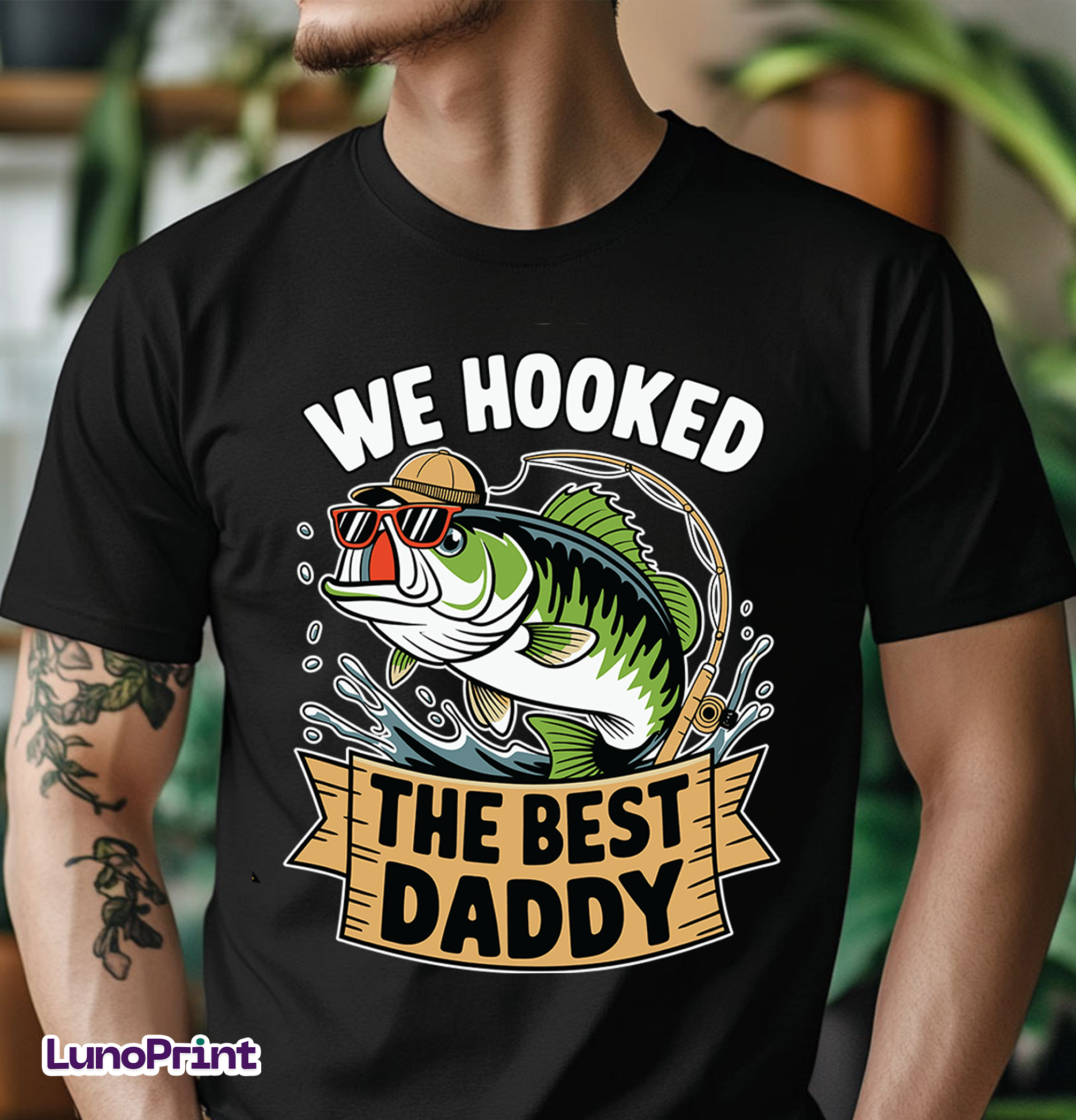 Fishing Dad, Grandpa, Kids DTF Gang Sheet, 23x35 in. Ready to Press Heat transfers
