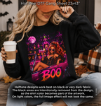 Halftone Lets Party DTF Gang Sheet, 23x43 in. Halloween Doll Ready-to-Press Heat transfers