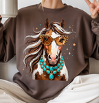Leopard Western DTF Gang Sheet, 23x47 in. Ready to Press Heat transfers