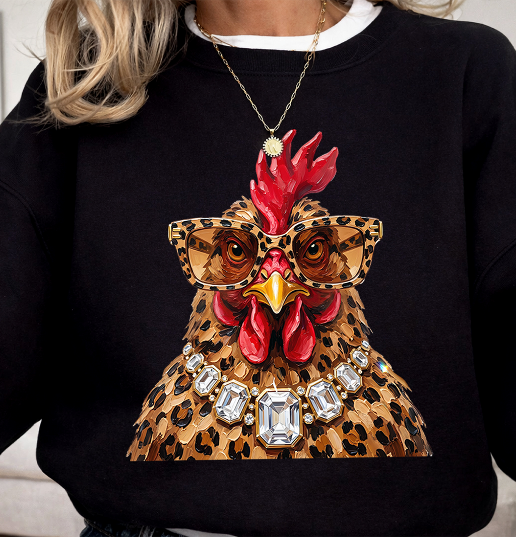 Leopard Western DTF Gang Sheet, 23x47 in. Ready to Press Heat transfers