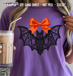 Halloween Lace DTF Gang Sheet 23x32 in. Ready-to-press Heat transfers