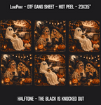 HALFTONE Halloween DTF Gang Sheet 23x35 in. Ready-to-press Heat transfers