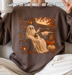 HALFTONE Halloween DTF Gang Sheet 23x35 in. Ready-to-press Heat transfers