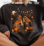 HALFTONE Halloween DTF Gang Sheet 23x35 in. Ready-to-press Heat transfers