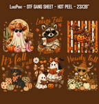 Howdy Fall DTF Gang Sheet 23x39 in. Western Ready-to-press Heat transfers