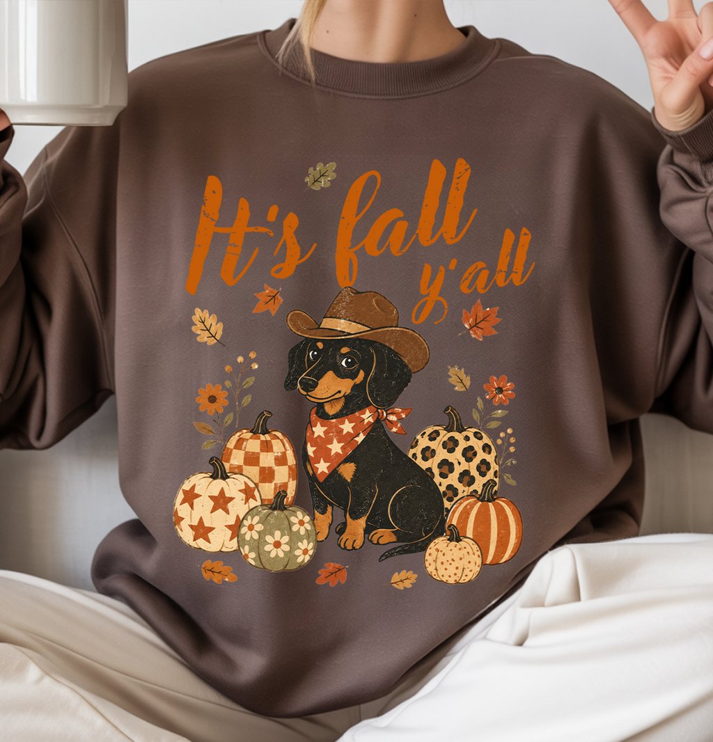 Howdy Fall DTF Gang Sheet 23x39 in. Western Ready-to-press Heat transfers