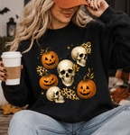 Coffee Skeleton DTF Gang Sheet 23x35 in. Halloween Ready-to-press Heat transfers