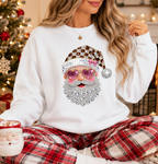 Rhinestone Leopard Christmas DTF Gang Sheet 23x35 in. Ready-to-press Heat transfers