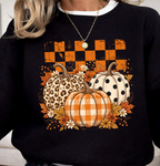 Give Thanks DTF Gang Sheet, 23x50 in. Pumpkins Ready-to-Press Heat transfers