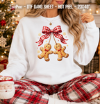 Christmas DTF Gang Sheet 23x40 in. Winter Ready-to-press Hot Peel Heat transfers 9255